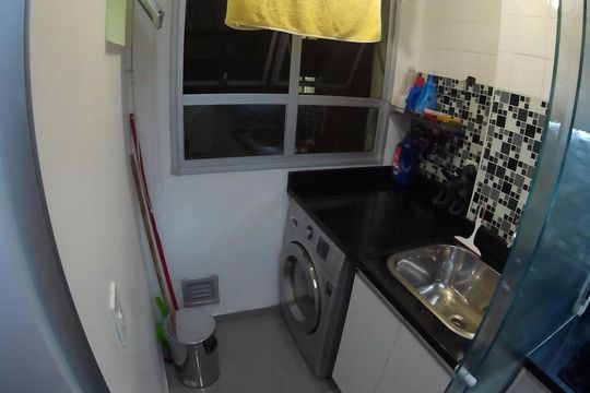 Área de serviço de apartamento à venda com 2 quartos, 61m² em Jardim Pedro José Nunes, São Paulo