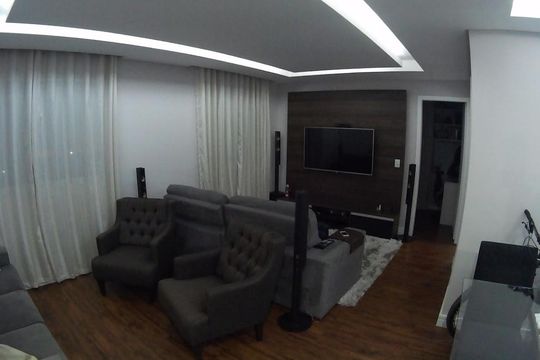 Sala de apartamento à venda com 2 quartos, 61m² em Jardim Pedro José Nunes, São Paulo