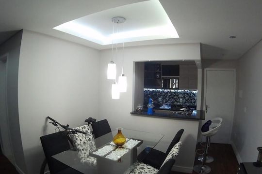 Sala de apartamento à venda com 2 quartos, 61m² em Jardim Pedro José Nunes, São Paulo