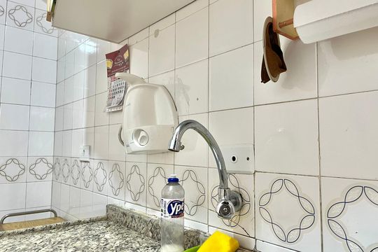 Cozinha de apartamento à venda com 1 quarto, 55m² em Vila da Saúde, São Paulo