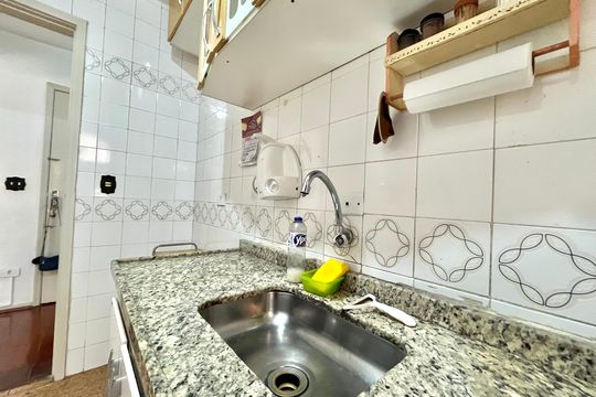 Cozinha de apartamento à venda com 1 quarto, 55m² em Vila da Saúde, São Paulo