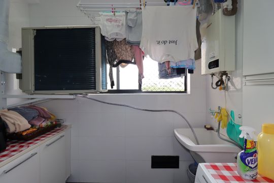 Área de Serviço de apartamento à venda com 3 quartos, 120m² em Jardim, Santo André