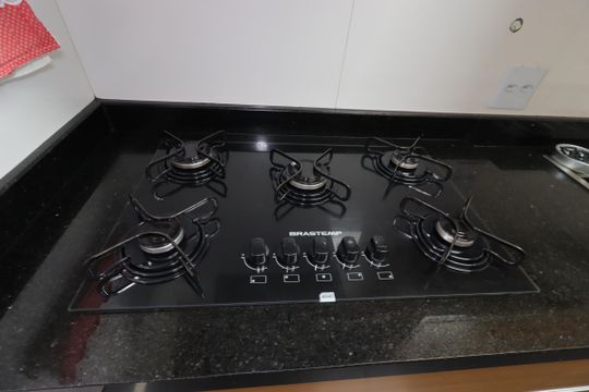 Cozinha - Cooktop de apartamento à venda com 3 quartos, 120m² em Jardim, Santo André