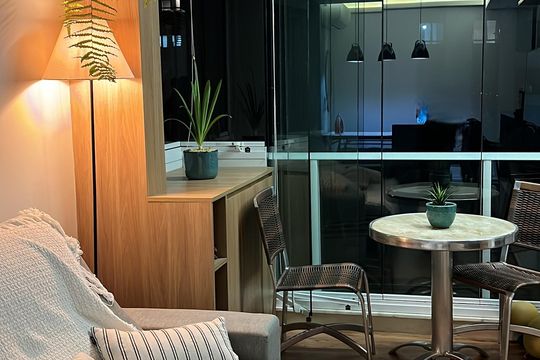 Sala de apartamento para alugar com 2 quartos, 62m² em Centro, Barueri