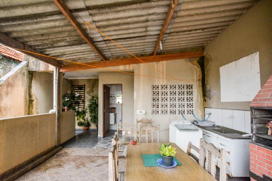 Área de Serviço de casa à venda com 3 quartos, 145m² em Vila Francisco Matarazzo, Santo André