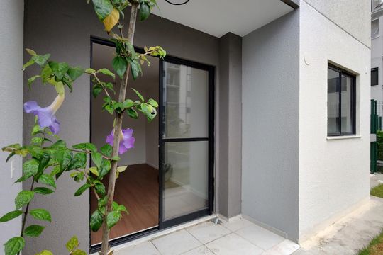 Varanda  de apartamento à venda com 2 quartos, 50m² em Barra Olímpica, Rio de Janeiro