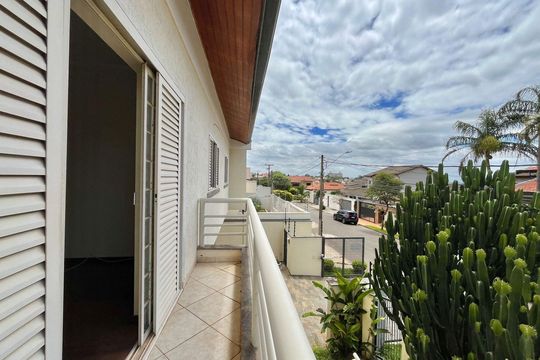 Sacada suíte master de casa à venda com 4 quartos, 278m² em Parque Alto Taquaral, Campinas