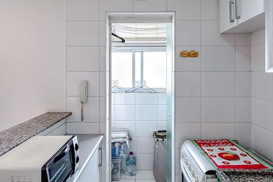 Cozinha de apartamento para alugar com 2 quartos, 70m² em Vila Gomes Cardim, São Paulo