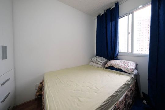 Quarto 2 de apartamento à venda com 2 quartos, 34m² em Vila Ré, São Paulo