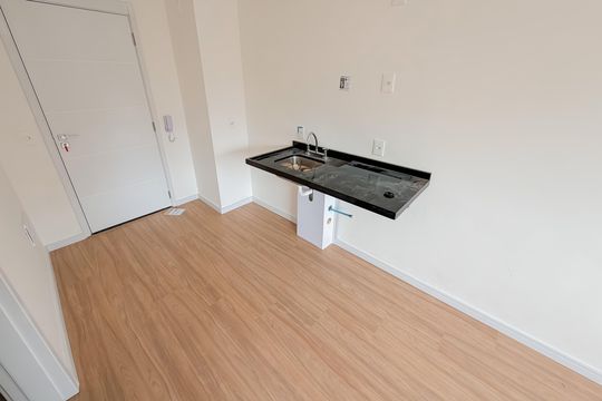 Cozinha de kitnet/studio à venda com 1 quarto, 25m² em Vila Mariana, São Paulo