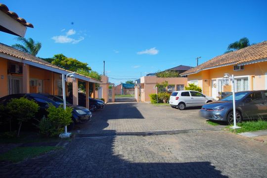 Área Comum de casa de condomínio à venda com 3 quartos, 70m² em Jardim Dona Leopoldina, Porto Alegre