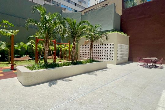 Área comum de apartamento à venda com 3 quartos, 182m² em Paraíso, São Paulo