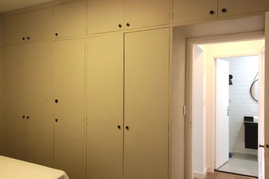 Quarto de apartamento para alugar com 1 quarto, 50m² em Aparecida, Santos