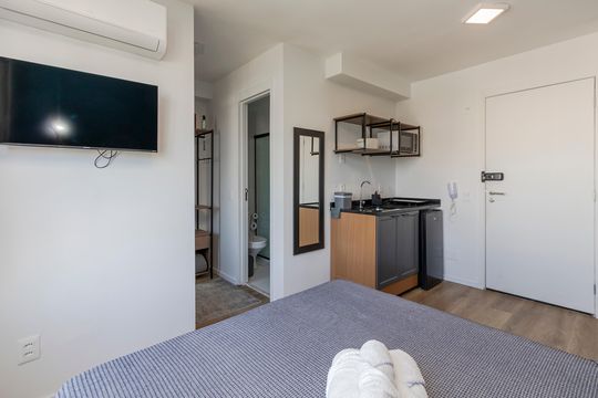 Studio de kitnet/studio à venda com 1 quarto, 22m² em Campo Belo, São Paulo