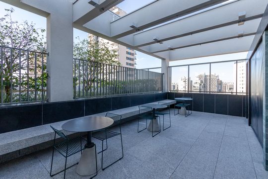 Área Comum de kitnet/studio à venda com 1 quarto, 22m² em Campo Belo, São Paulo