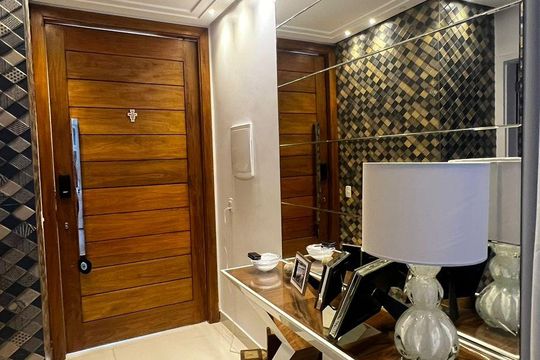 Sala de casa de condomínio à venda com 4 quartos, 329m² em Jardim Cordeiro, São Paulo