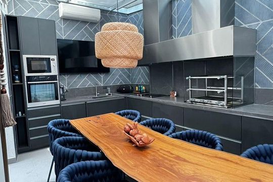 área gourmet de casa de condomínio à venda com 4 quartos, 329m² em Jardim Cordeiro, São Paulo