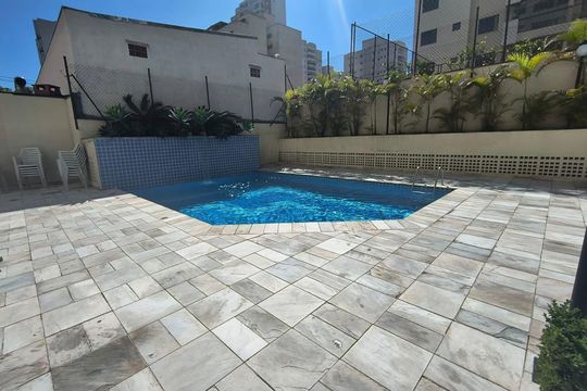 Área externa de apartamento à venda com 3 quartos, 82m² em Pompeia, São Paulo
