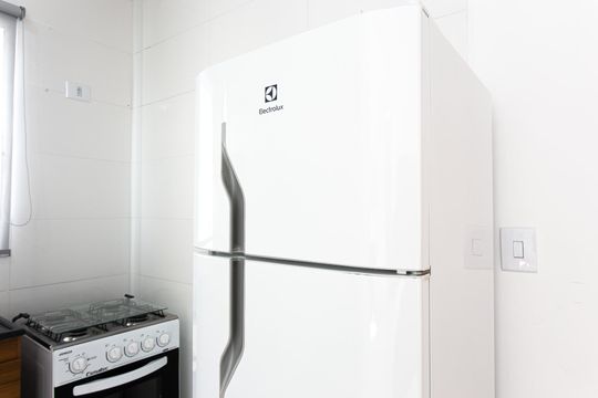 Cozinha - Geladeira de apartamento à venda com 1 quarto, 40m² em Vila Formosa, São Paulo