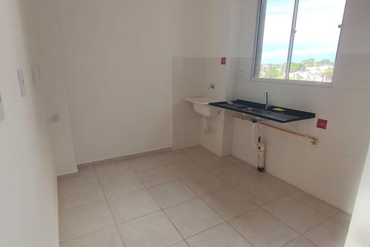 Cozinha de apartamento para alugar com 2 quartos, 42m² em Parque Residencial Candido Portinari, Ribeirão Preto