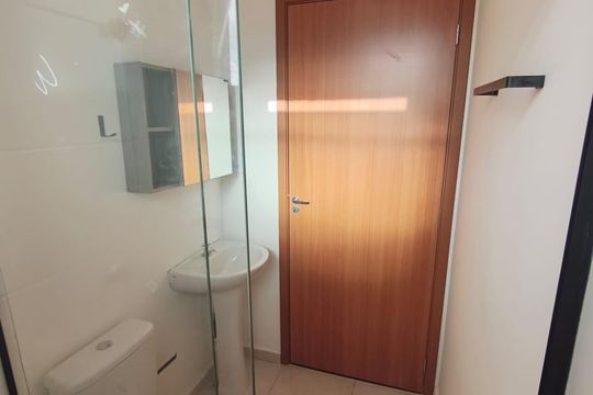Banheiro de apartamento para alugar com 2 quartos, 42m² em Parque Residencial Candido Portinari, Ribeirão Preto