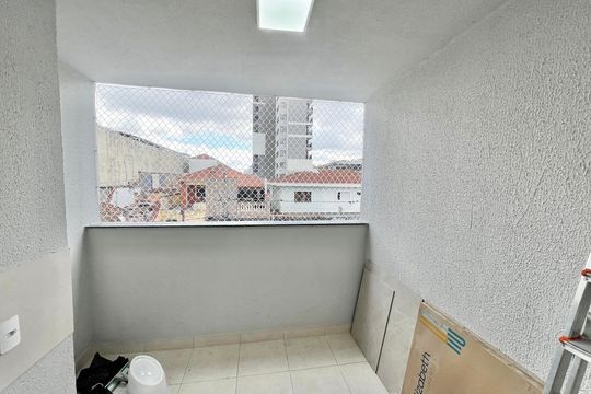 Varanda da Sala de apartamento à venda com 2 quartos, 43m² em Parada Inglesa, São Paulo