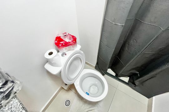 Banheiro de apartamento à venda com 2 quartos, 43m² em Parada Inglesa, São Paulo