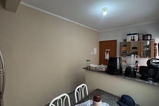 Cozinha de apartamento à venda com 2 quartos, 40m² em Vila Junqueira, Santo André