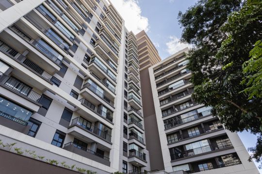 Fachada de apartamento à venda com 1 quarto, 29m² em Pinheiros, São Paulo