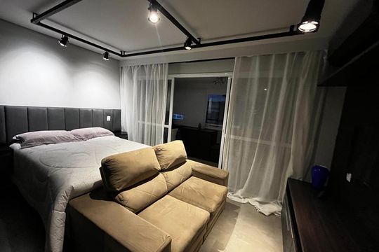Quarto de apartamento para alugar com 1 quarto, 40m² em Bela Vista, São Paulo