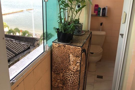Área externa de apartamento para alugar com 2 quartos, 80m² em Boa Vista, São Vicente