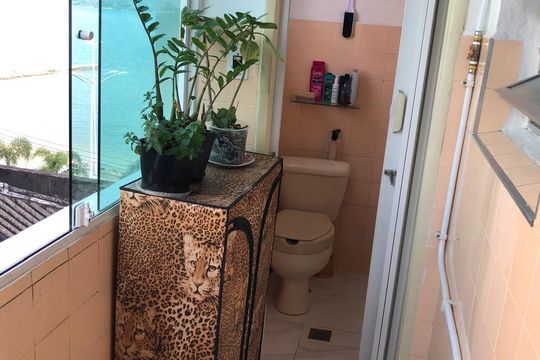 Área externa de apartamento para alugar com 2 quartos, 80m² em Boa Vista, São Vicente