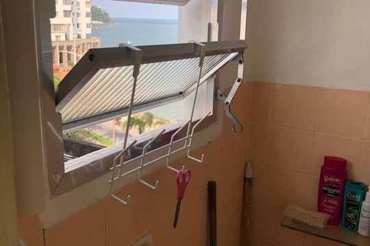 Área externa de apartamento para alugar com 2 quartos, 80m² em Boa Vista, São Vicente