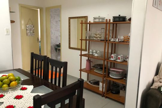 Sala de apartamento para alugar com 2 quartos, 80m² em Boa Vista, São Vicente