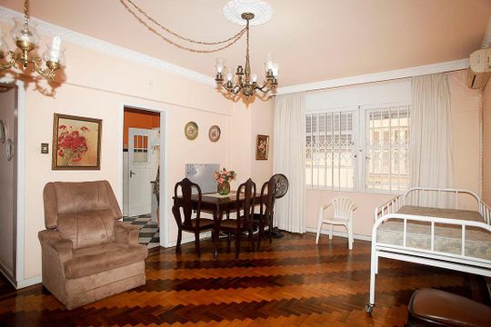 Sala de apartamento à venda com 3 quartos, 115m² em Floresta, Porto Alegre