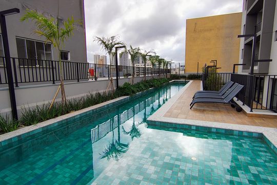 Área comum - Piscina de apartamento à venda com 2 quartos, 37m² em Centro, Osasco
