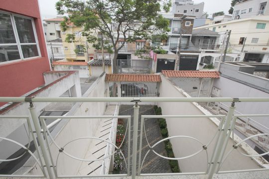Vista da Suíte Master de casa à venda com 3 quartos, 289m² em Vila Dora, Santo André