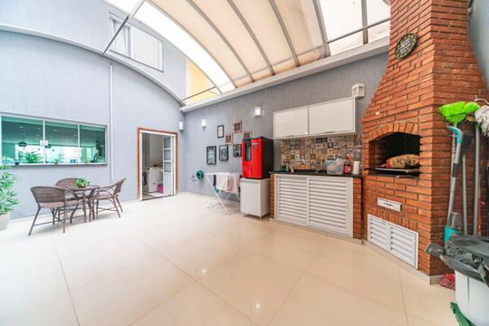 Quintal e Área Gourmet de casa à venda com 3 quartos, 254m² em Vila Francisco Matarazzo, Santo André