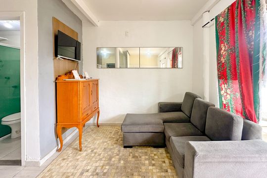 Sala de TV de apartamento para alugar com 2 quartos, 110m² em Ingleses do Rio Vermelho, Florianópolis