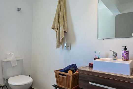 Banheiro Suíte 1 de apartamento à venda com 3 quartos, 177m² em Vila Andrade, São Paulo