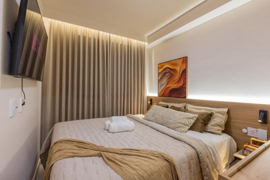 Quarto de kitnet/studio para alugar com 1 quarto, 24m² em Vila Nova Conceição, São Paulo