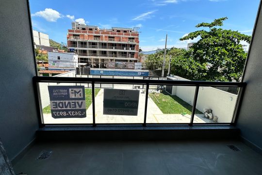 Varanda de apartamento à venda com 1 quarto, 45m² em Recreio dos Bandeirantes, Rio de Janeiro