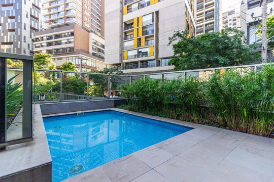 Área comum - Piscina de apartamento à venda com 3 quartos, 145m² em Vila Madalena, São Paulo