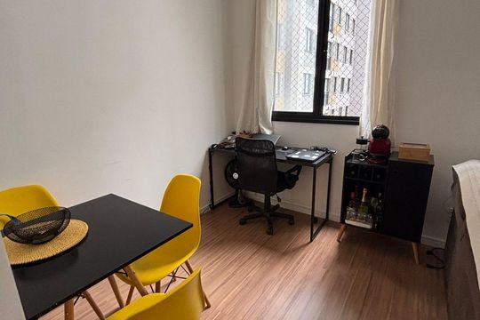 Quarto de apartamento à venda com 1 quarto, 33m² em Butantã, São Paulo