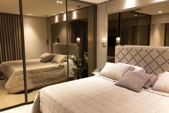 Quarto de apartamento à venda com 3 quartos, 250m² em Santa Paula, São Caetano do Sul