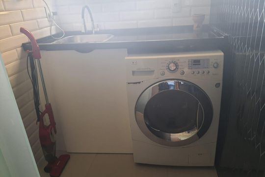 Área de serviço de apartamento à venda com 2 quartos, 65m² em Alphaville Industrial, Barueri
