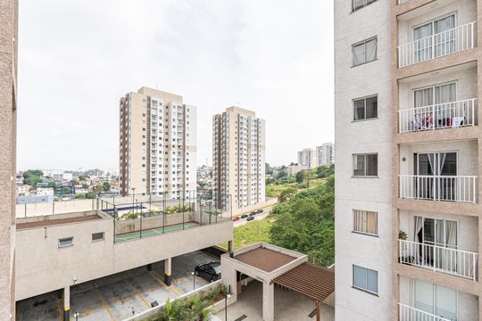 Vista de apartamento para alugar com 2 quartos, 37m² em Jardim Imperador (zona Sul), São Paulo