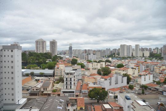 Vista do Quarto 1 de apartamento à venda com 1 quarto, 56m² em Parque das Nações, Santo André