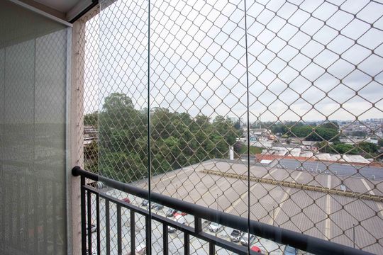 Varanda da Sala de apartamento à venda com 2 quartos, 67m² em Conceição, Diadema