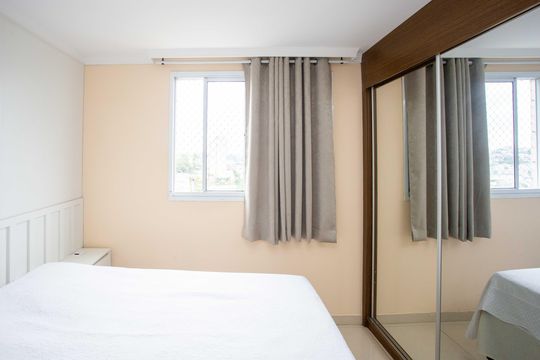 Quarto Suíte de apartamento à venda com 2 quartos, 67m² em Conceição, Diadema